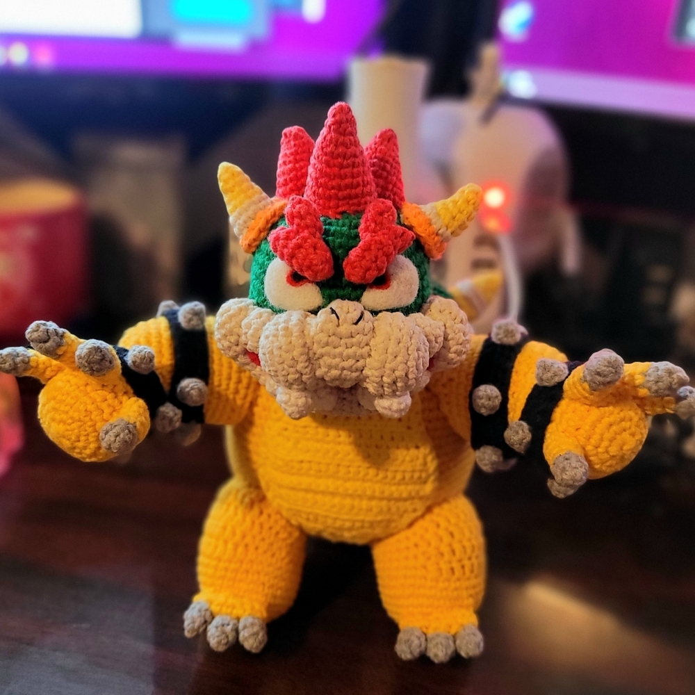 Bowser inspired Amigurumi